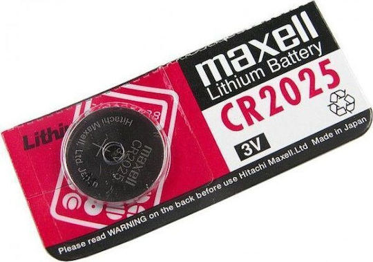 Μπαταρία Στρογγυλή Philips Original Κουμπί Maxell 3v Cr2025