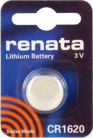Renata Μπαταρία Λιθίου Ρολογιών CR1620 3V 1τμχ