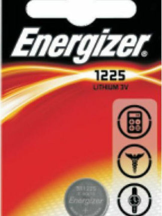 Energizer Батерия Литий За часовници CR1225 3V 1бр