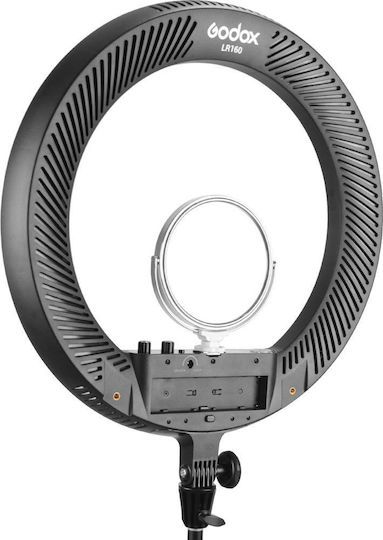 Godox Lr160b Ring Light 49cm 3300 - 8000K with Mobile Holder