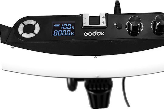 Godox Lr160b Ring Light 49cm 3300 - 8000K with Mobile Holder