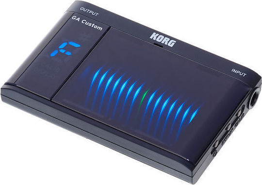 Korg Chromatisch Tuner GA Custom in Schwarz Farbe
