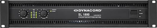 Dynacord SL-1800 PA Power Amplifier 2 Channels 900W/4Ω 550W/8Ω Black