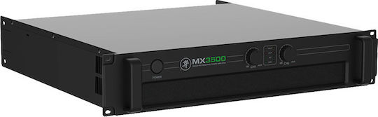 Mackie MX3500 PA Power Amplifier 2 Channels 1350W/4Ω 1000W/8Ω with Cooling System Black