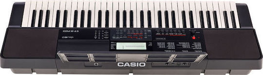 Casio Tastatur CT-X700 Set mit 61 Dynamisch Tasten mit Ständer, Kopfhörer und Notenständer Schwarz Satz 1