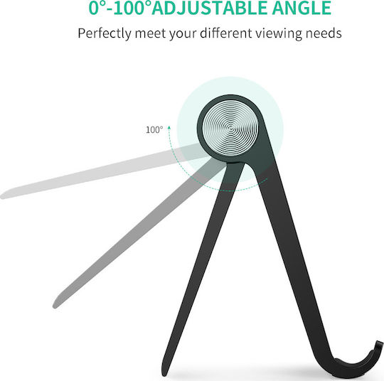Ugreen Multi-Angle LP106 Βάση Γραφείου για Κινητό σε Μαύρο χρώμα