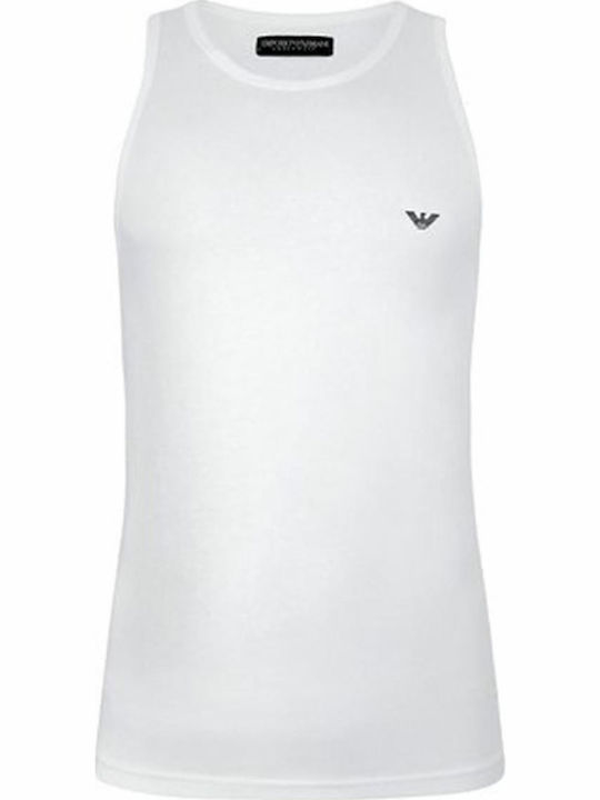 Emporio Armani Men's Sleeveless Undershirt White