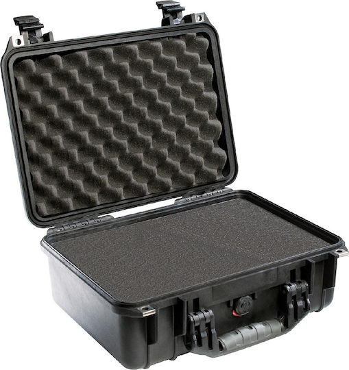 Peli Protector Valiză Pentru Cameră Foto Mărime Medie Neagră