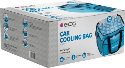 ECG Термочанта За Рамо Cooler Box 30 Литра М36 х Ш25 х В28см
