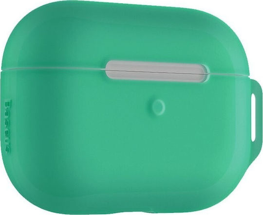 Baseus Let''s Go Hülle Silikon in Grün Farbe für Apple AirPods Pro