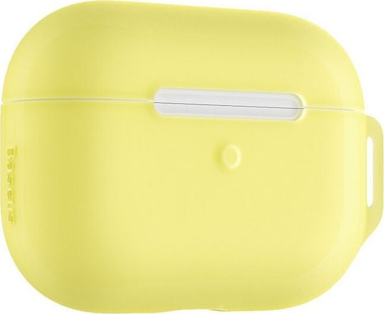 Baseus Let''s Go Θήκη Σιλικόνης σε Κίτρινο χρώμα για Apple AirPods Pro