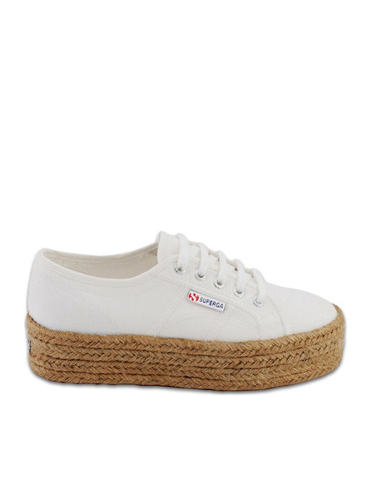 2790 Cotropew Women's Fabric Espadrilles White
