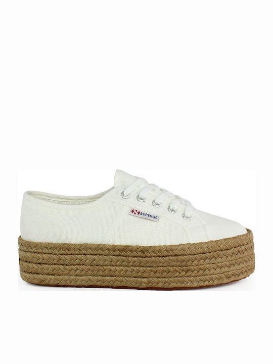 2790 Cotropew Women's Fabric Espadrilles White