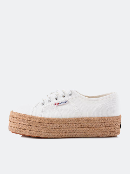 2790 Cotropew Women's Fabric Espadrilles White