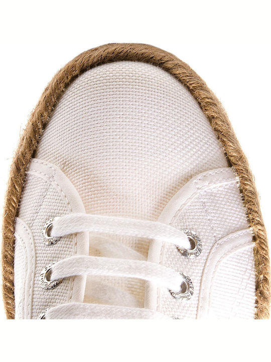 2790 Cotropew Women's Fabric Espadrilles White