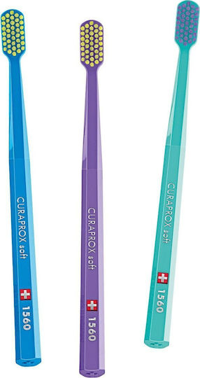 Curaprox CS 1560 Toothbrush Soft Blue - Purple