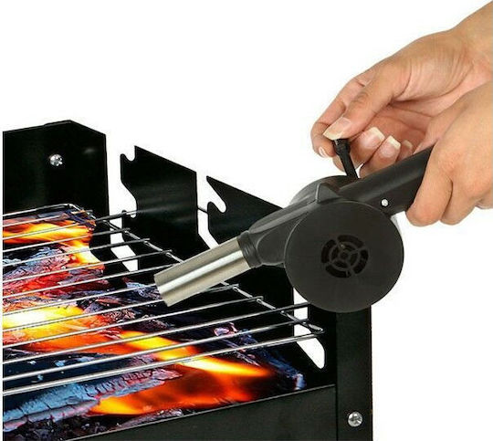Manual Air Gun with Hand Crank for Barbeque 26x4.5x14cm.