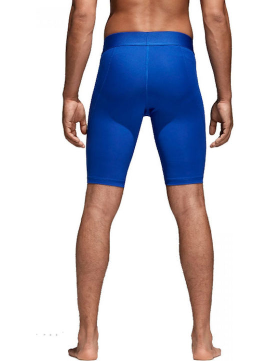adidas Alphaskin Ανδρικό Ισοθερμικό Παντελόνι Μπλε