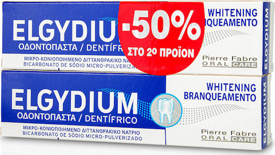 Elgydium Whitening Toothpaste 2x100ml
