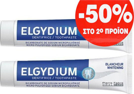 Elgydium Whitening Toothpaste 2x100ml