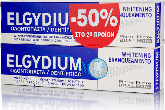 Elgydium Whitening Toothpaste 2x100ml