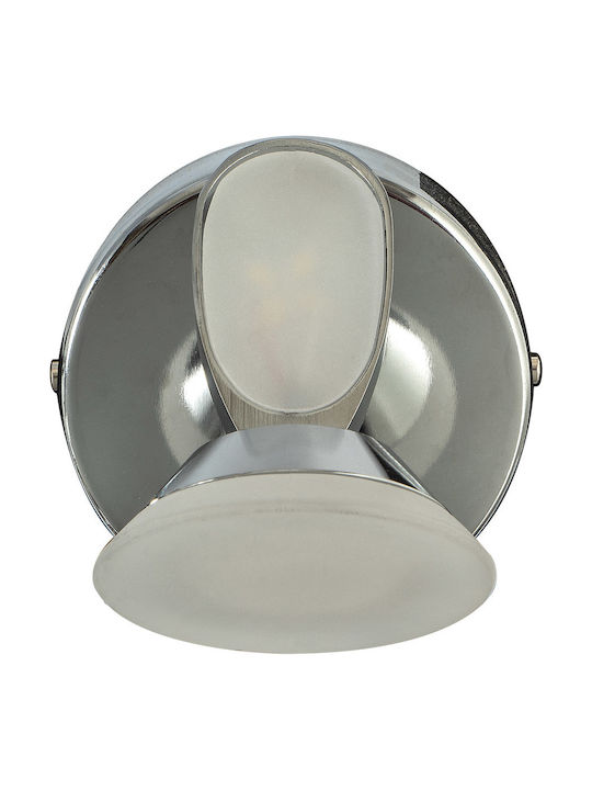 ARlight CA 407/1 Μονό LED Θερμό Λευκό Σποτ σε Ασημί Χρώμα