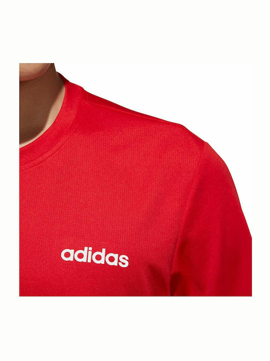 Adidas Designed 2 Move Men's T-Shirt Monochrome Red