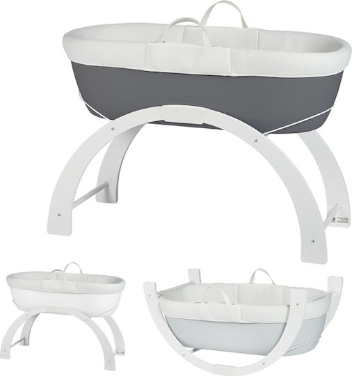 Shnuggle Dreami Moses mit Basis Light Grey
