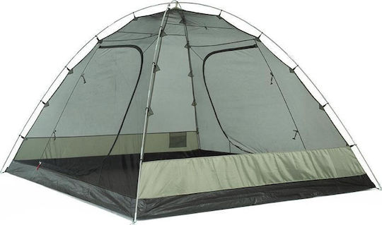 OZtrail Tasman 6V Dome Camping Tent Igloo Blue with Double Cloth 3 Seasons for 6 People 480x305x195cm