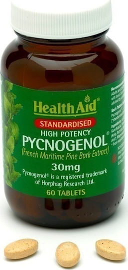 Health Aid Pycnogenol 30mg 30 ταμπλέτες