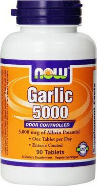 Now Foods Garlic Odor Controlled 90 ταμπλέτες