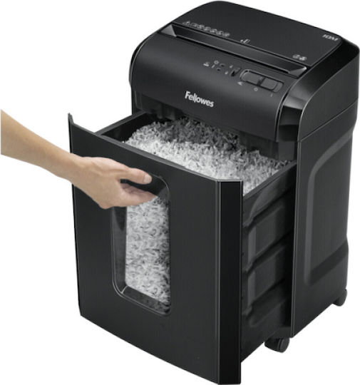 Fellowes Καταστροφέας Εγγράφων Powershred 10M Cross Cut 12 Φύλλων με Κάδο 19lt