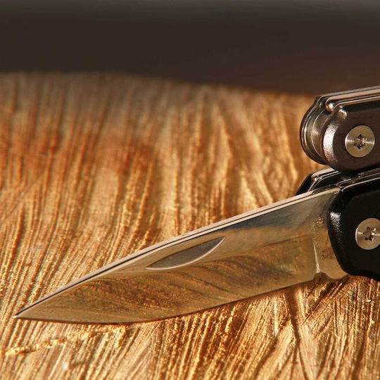 True Utility Seven Multitool Negru Cu Husă