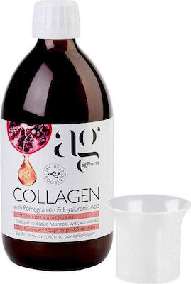 Ag Pharm Collagen Pomegranate & Hyaluronic Acid 500ml