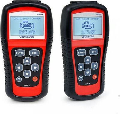 MaxiScan MS509 Fahrzeugdiagnosewerkzeug Digital OBD 2 mit mit Kabel