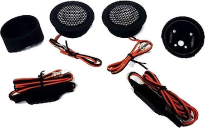 Cadence QR20T Set Car Audio Round Tweeters 90dB