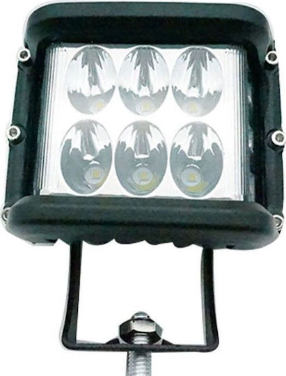 Lampa WL-24 Squareς Waterproof Headlights Car LED Universal 9 - 32V 36W 9.8cm 1pcs