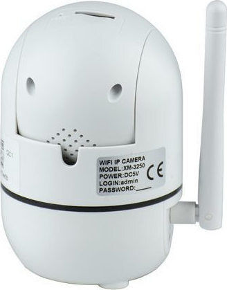 Real Safe XM-3250 IP Surveillance Camera Wi-Fi Full HD 1080p with Two-Way Communication and Lens 3.6mm