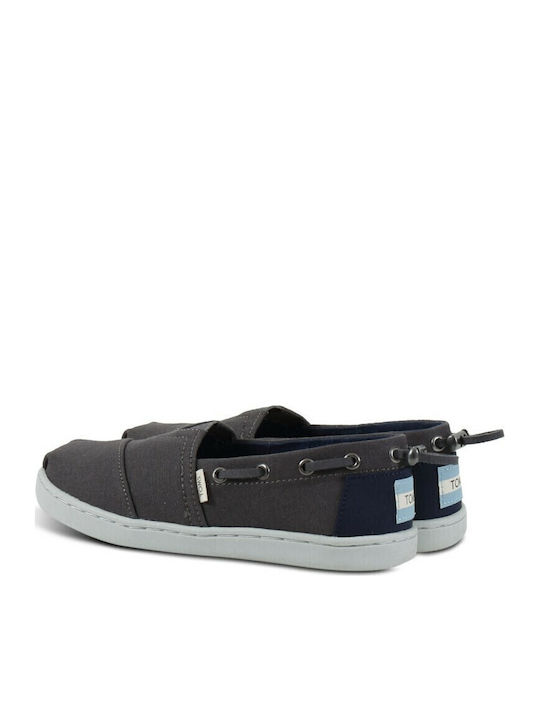 Kids Espradrilles Slip-On Gray Espadrilles