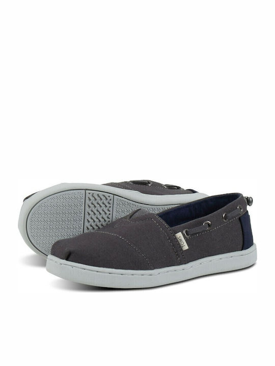 Kids Espradrilles Slip-On Gray Espadrilles