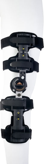 Medical Brace MB.9010 Νάρθηκας Μηροκνημικός σε Μαύρο Χρώμα
