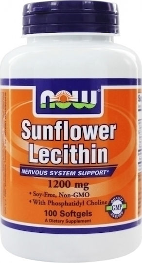 Now Foods Sunflower Lecithin 1200mg 100 tabs