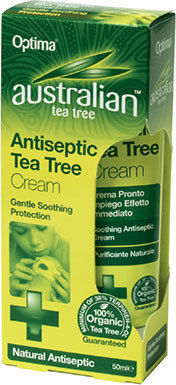 Optima Naturals Tea Tree Antiseptic Cream 50ml