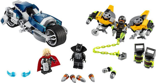 LEGO Lego Marvel Avengers Speeder Bike Attack Für 6+ Jahre 226 Stück
