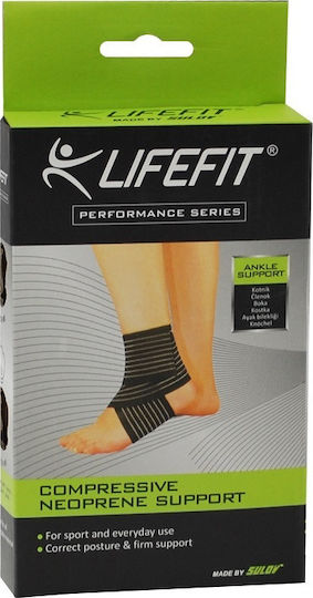 Life Fit Ankle Brace Black