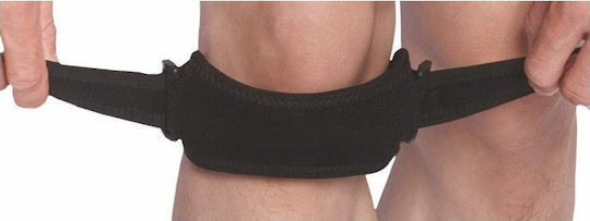 Power System PS-6015 Elastic Patella Tendon Strap Black