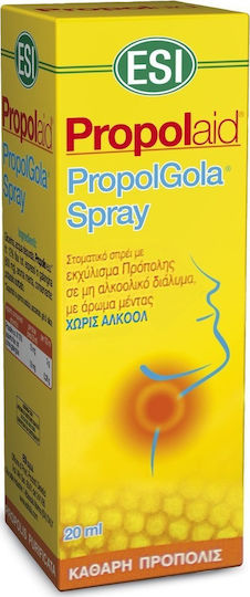 ESI Propolaid Propol Gola Spray για Ξηρό και Παραγωγικό Βήχα χωρίς Γλουτένη Μέντα 20ml