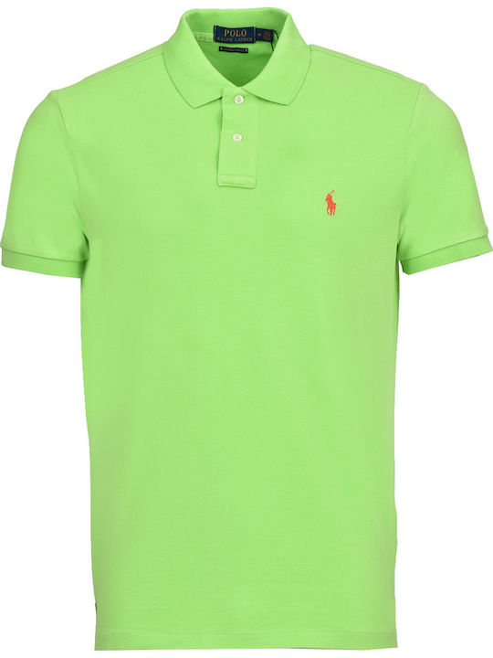 Ralph Lauren Herren Shirt Kurzarm Polo Grün