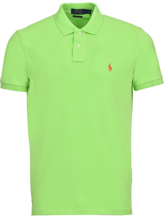 Ralph Lauren Men's Short Sleeve Blouse Polo Green