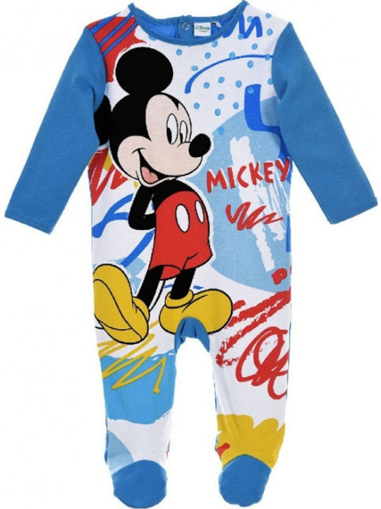 Disney RH0334 Baby Bodysuit Set Long-Sleeved Blue